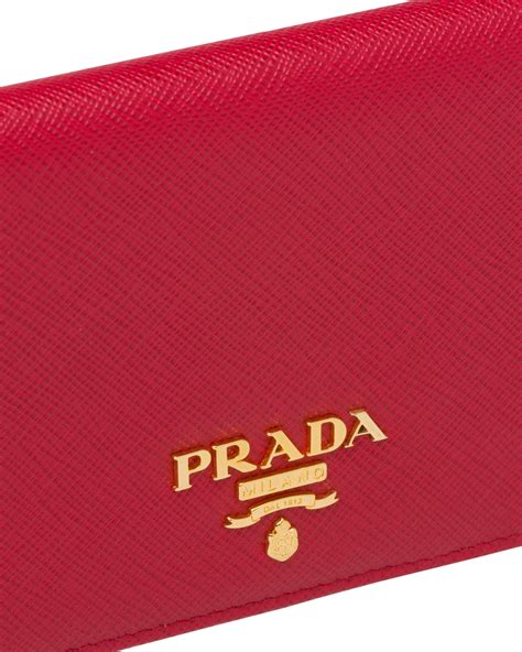 Prada Saffiano Passport Holder 